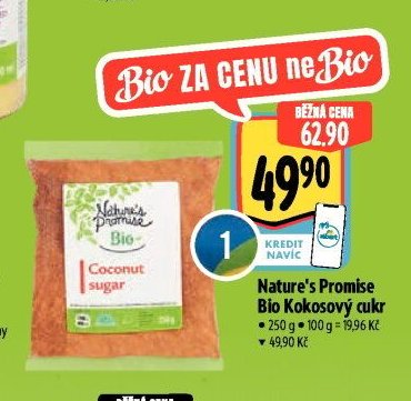Nature's Promise Bio Kokosový cukr