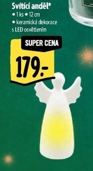 Svítící anděl