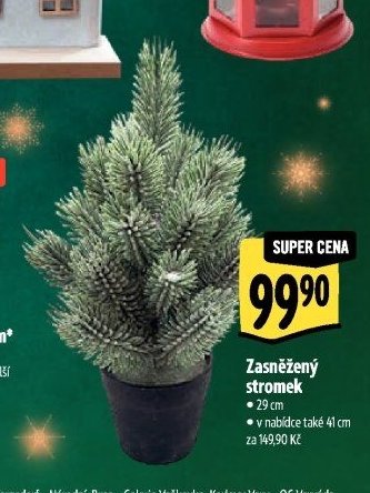 Zasněžený stromek