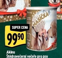 Akinu Štědrovečerní večeře pro psy