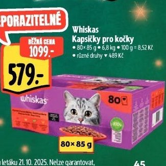 Whiskas Kapsičky pro kočky