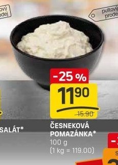 ČESNEKOVÁ POMAZÁNKA