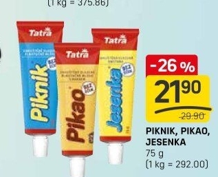 Mléko kondenzované Jesenka Tatra