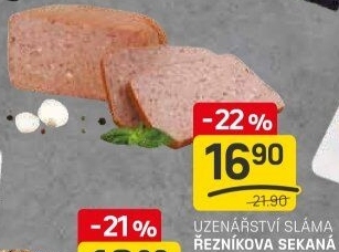 Řezníkova sekaná Sláma