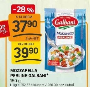 Sýr Mozzarella Perline Galbani