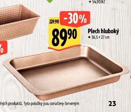 Plech hluboký