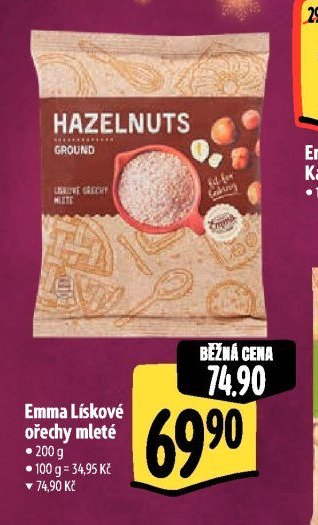 Emma Lískové ořechy mleté