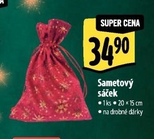 Sametový sáček
