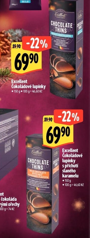 Chipsy čokoládové Albert Excellent