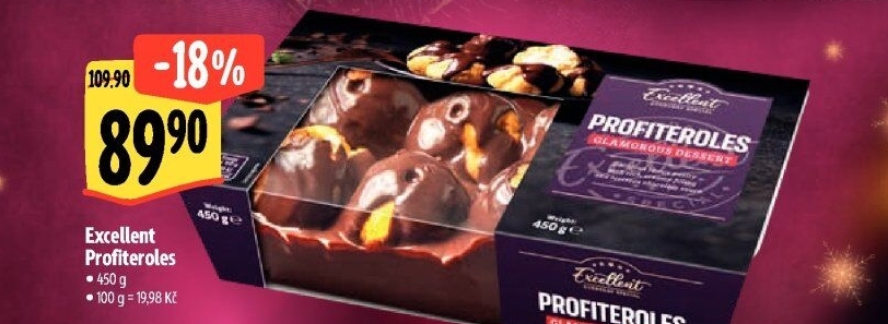 Profiteroles Albert Excellent