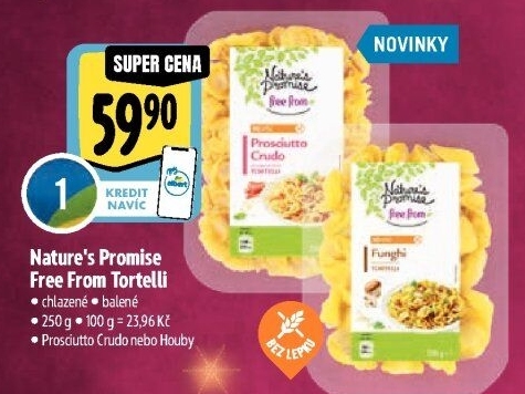 Tortelli Free From Nature'