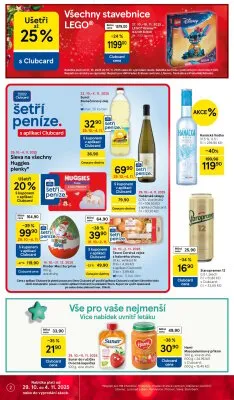 akční leták Tesco 29.10.2025-4.11.2025