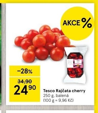 Tesco Rajčata cherry