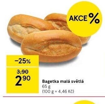 Bagetka malá světlá
