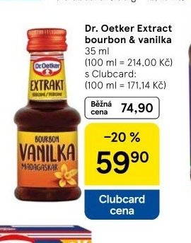 Dr. Oetker Extract bourbon & vanilka 35 ml