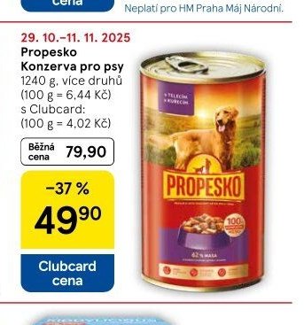 Propesko Konzerva pro psy