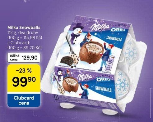 Milka Snowballs