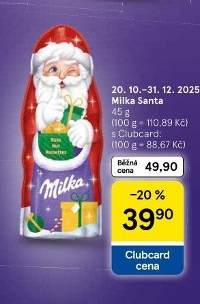 Milka Santa