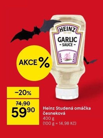 Heinz Studená omáčka česneková 400g