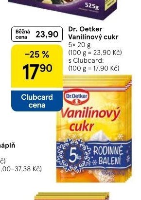 Dr. Oetker Vanilínový cukr