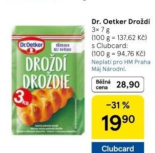 Dr. Oetker Droždí