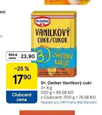 Dr. Oetker Vanilkový cukr