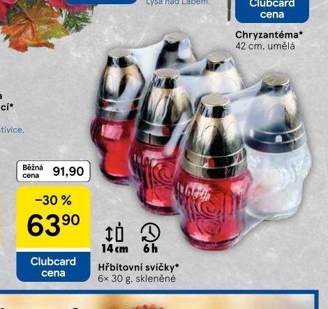 Hřbitovní svíčky - Tesco akcniletaky.com