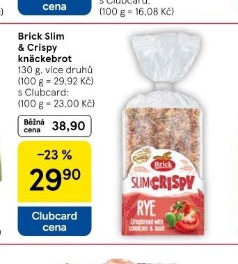 Brick Slim & Crispy knäckebrot