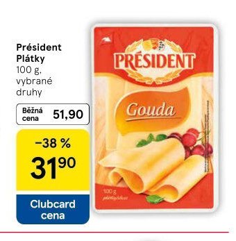 Président Plátky 100 g