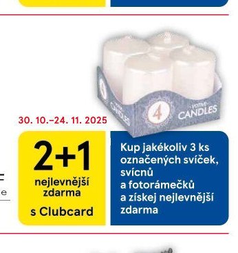 F&F Home Votivní svíčky (akce 2+1)