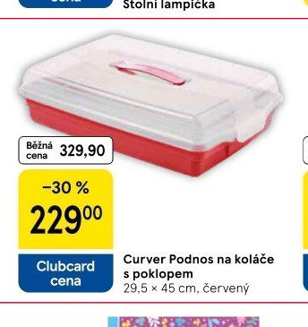 Curver Podnos na koláče s poklopem