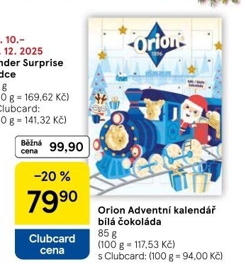 Adventní kalendář Orion