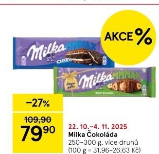 Čokoláda Milka