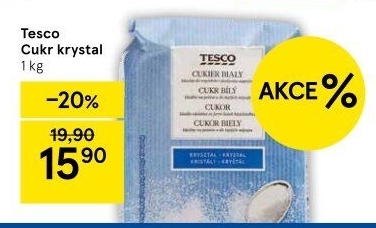 Cukr krystal Tesco