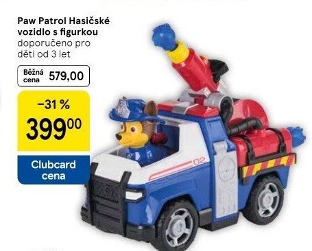 Dětské hasičské auto Tlapková patrola Paw Patrol