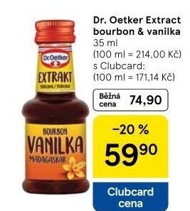 Extrakt Dr. Oetker