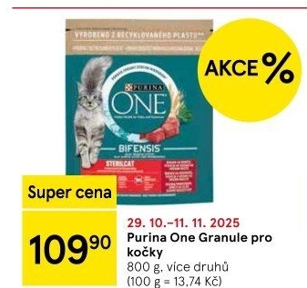 Granule pro kočky One Purina