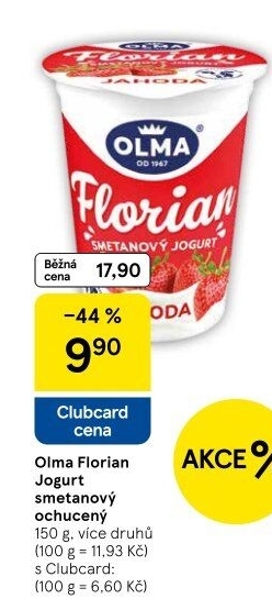 Jogurt smetanový Florian Olma