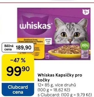 Kapsičky pro kočky Whiskas