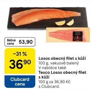 Losos obecný filety