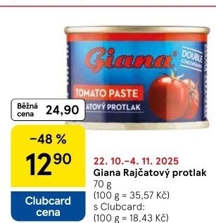 Rajčatový protlak Giana