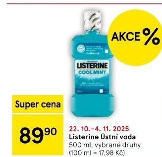 Ústní voda Listerine