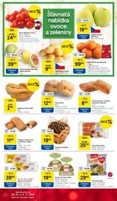 akční leták Tesco 29.10.2025-4.11.2025