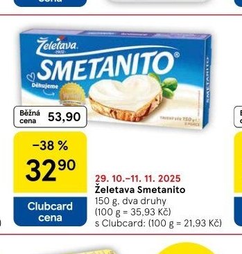 Želetava Smetanito 150 g