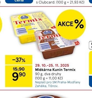 Mlékárna Kunín Termix 90 g