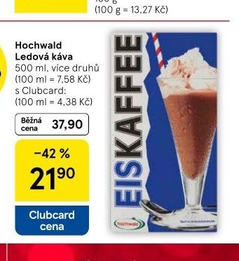 Hochwald Ledová káva 500 ml