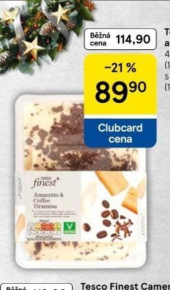 Tesco Finest Tiramisu amaretto a káva 400 g