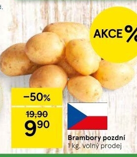 Brambory konzumní pozdní