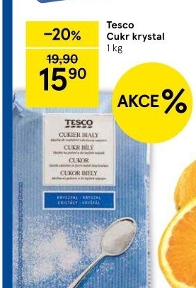 Cukr krystal Tesco