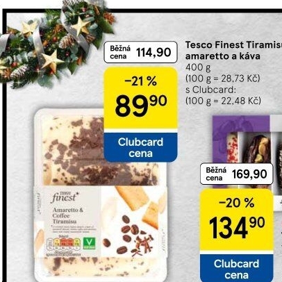 Dezert Tiramisu Tesco Finest